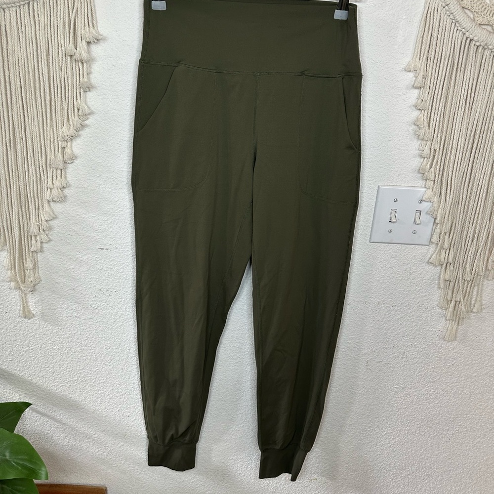 Colorfulkoala Olive Green Joggers large